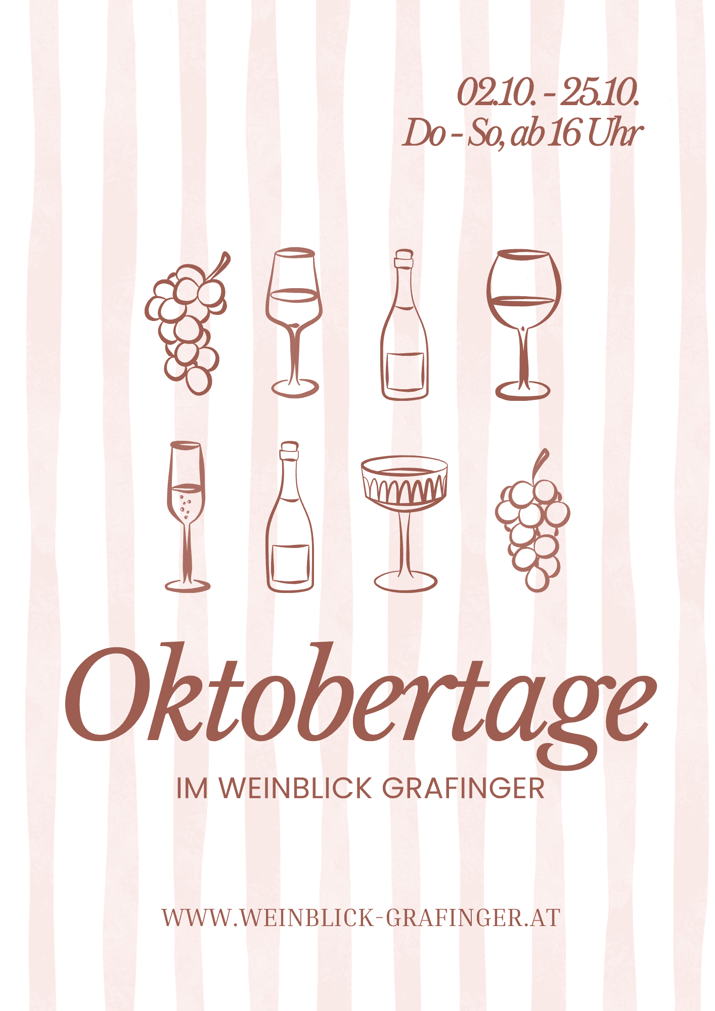 Oktobertage im WEINBLICK Grafinger